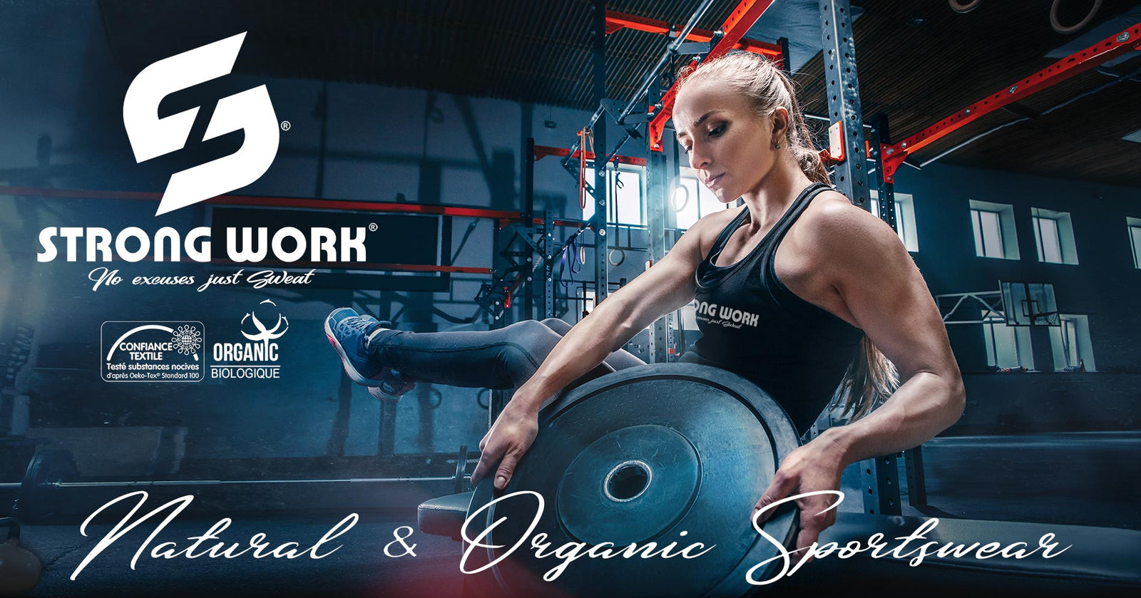 Marque de vêtement de sport éco-responsable - Strong Work