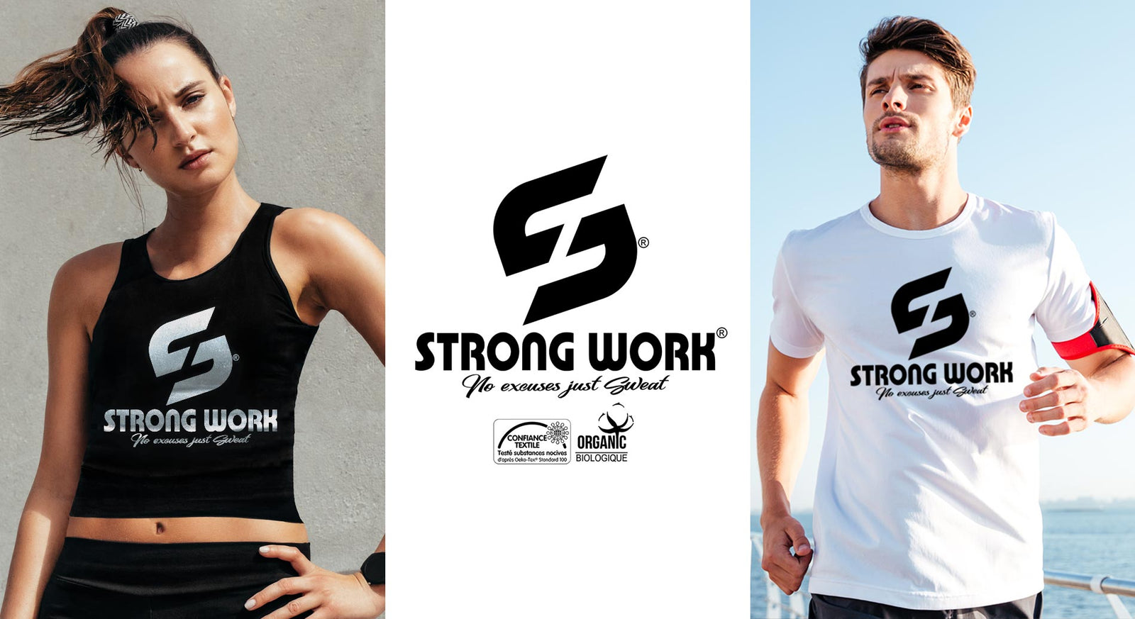 Vêtement de sport Strong Work - Marque éco-responsable