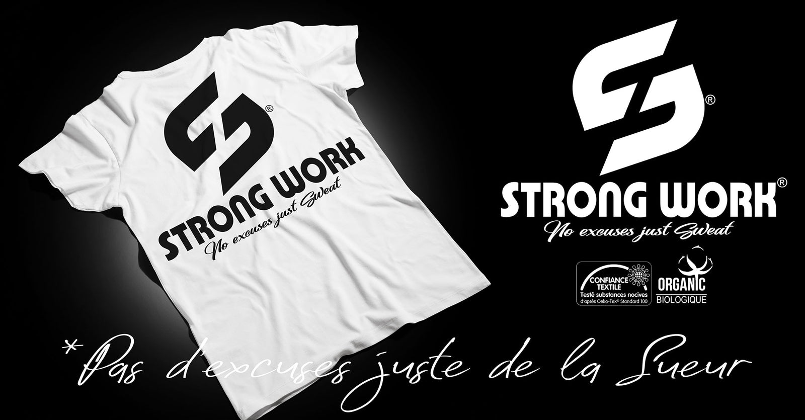 T-shirt Strong Work - Vêtement de sport éco-responsable