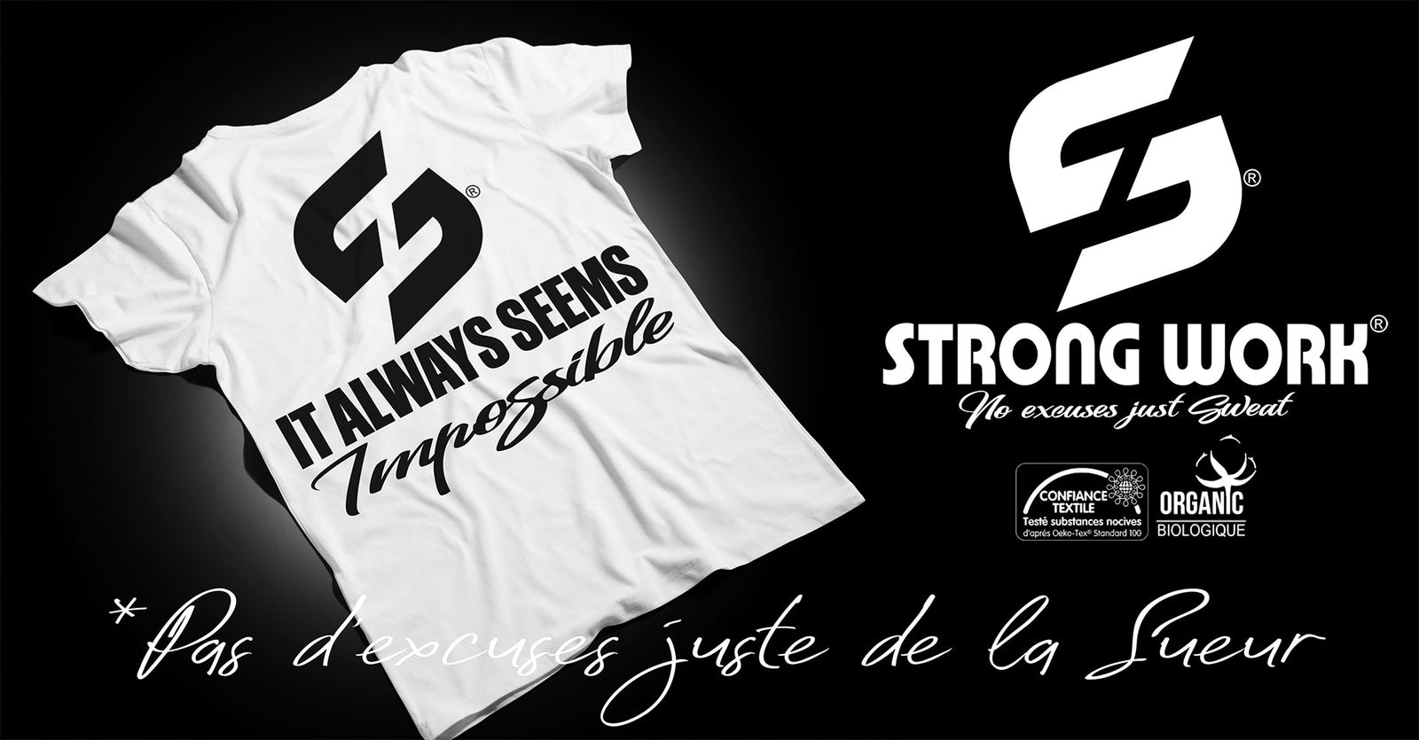 T-SHIRTS FEMME STRONG WORK INSPIRATION