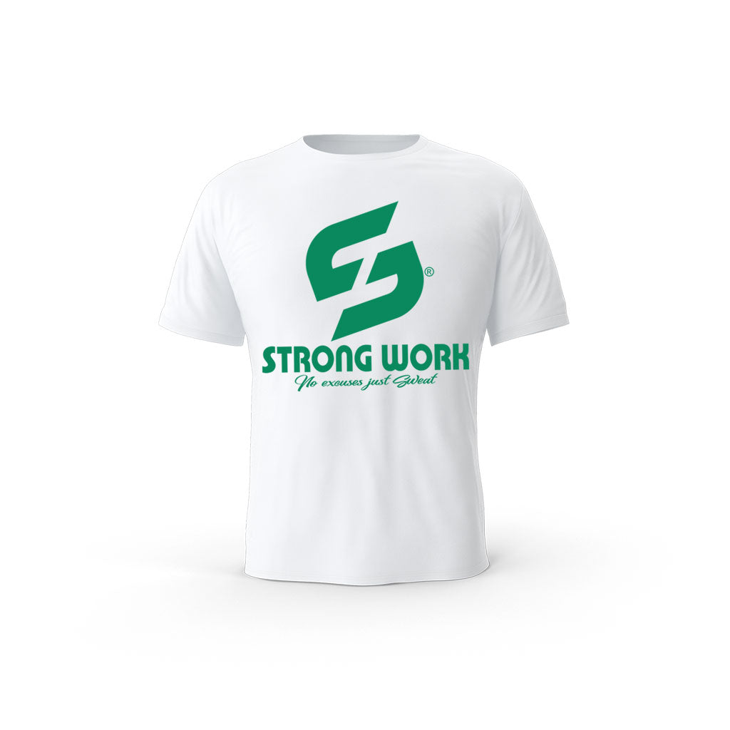 T-SHIRT EN COTON BIO STRONG WORK ORIGINALS GREEN EDITION POUR FEMME