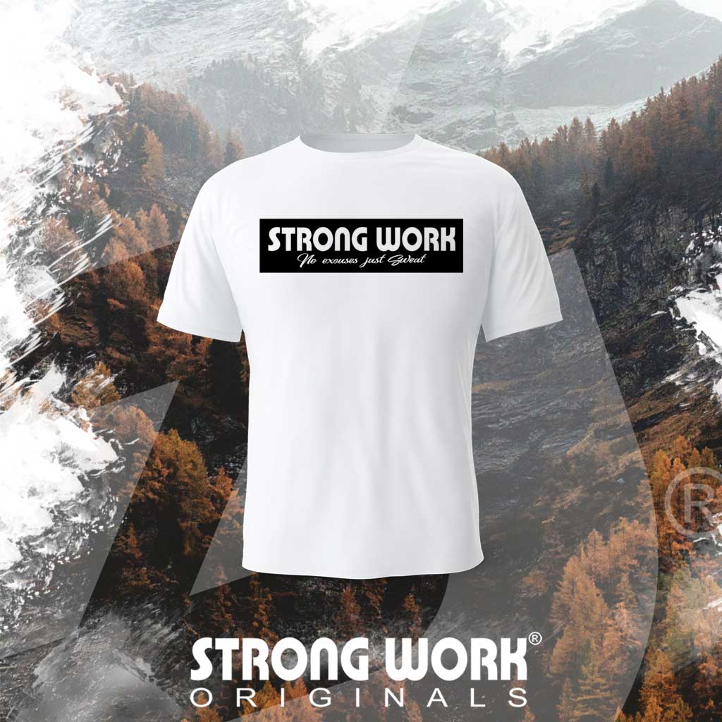 STRONG WORK SPORTSWEAR - T-Shirt coton bio Strong Work Origin Homme