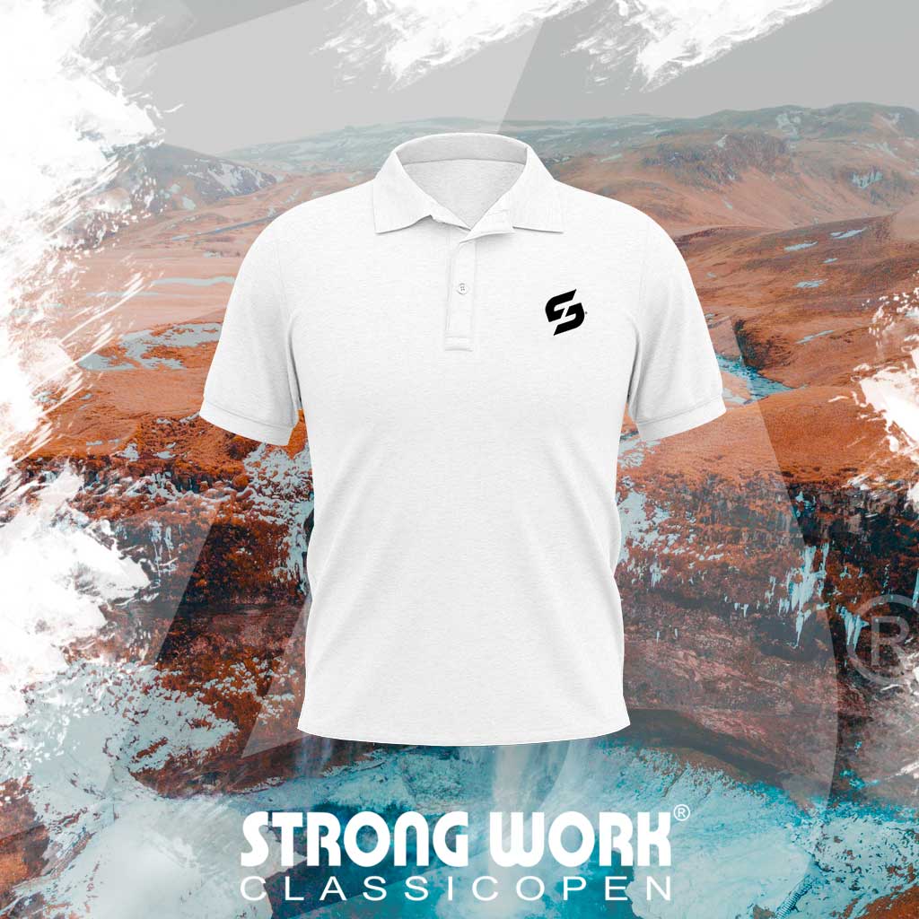 POLO EN COTON BIO STRONG WORK NEW CLASSIC POUR HOMME - SPORTSWEAR ECO-RESPONSABLE