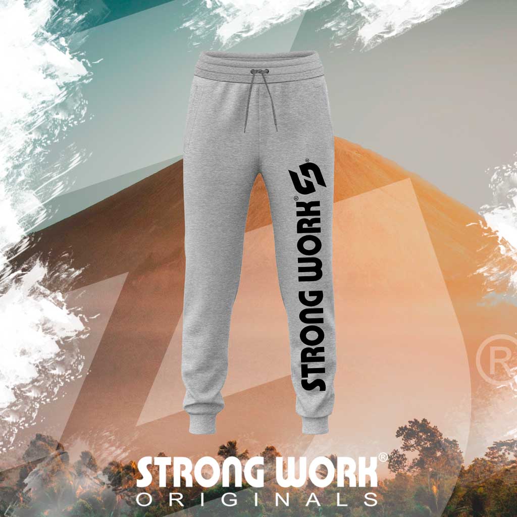 Jogging coton bio Strong Work Originals pour Femme