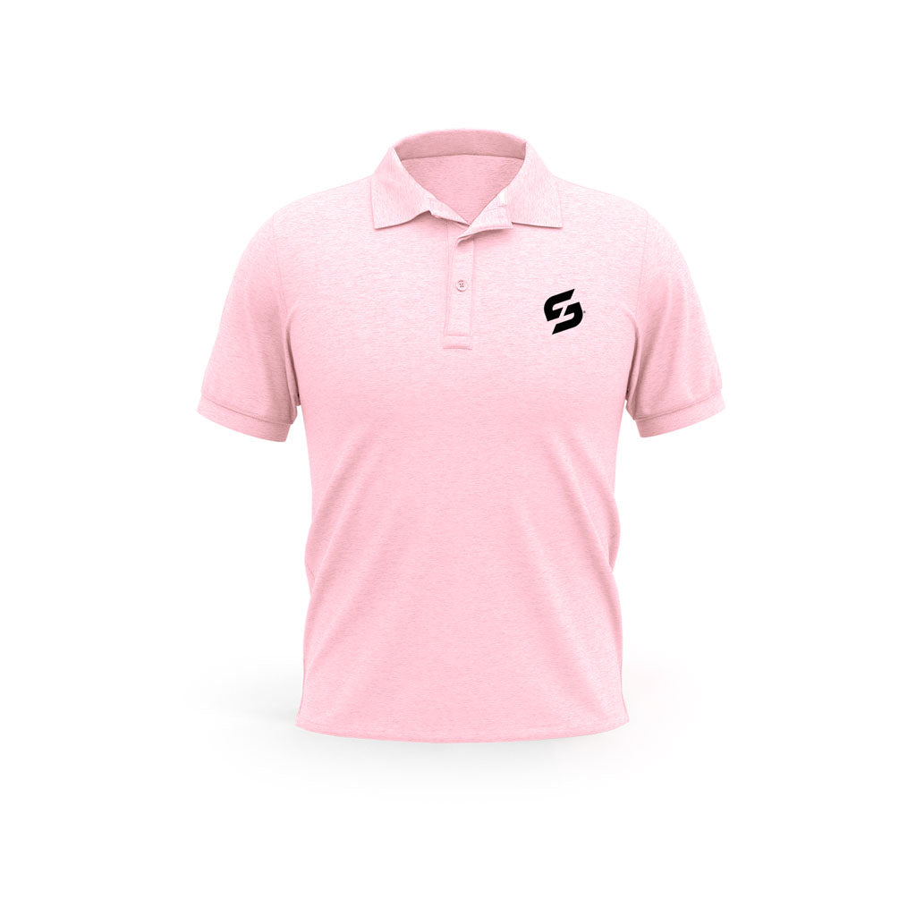 Polo rose Strong Work Classic pour femme