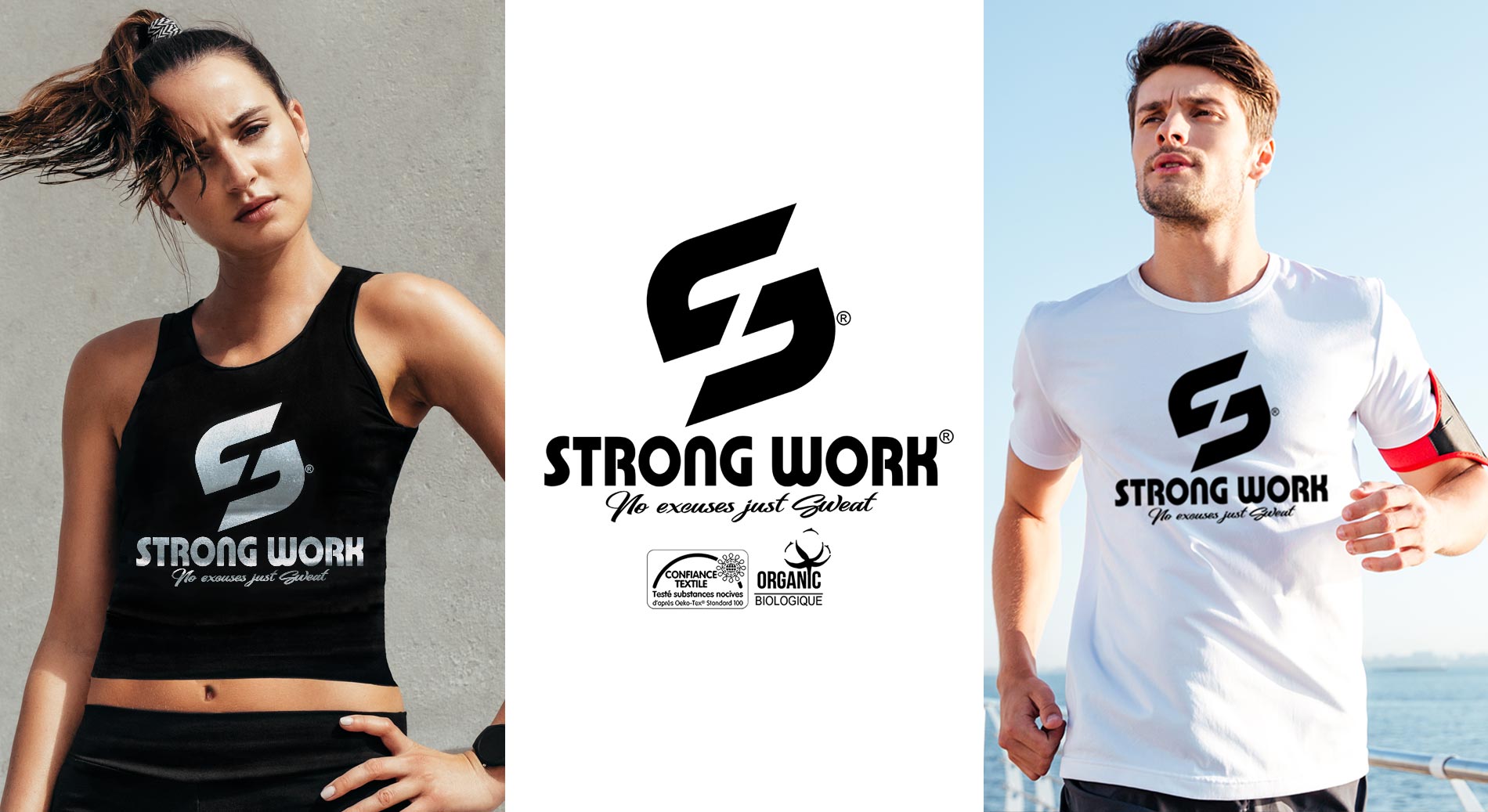 Vêtement de sport Strong Work - Marque éco-responsable