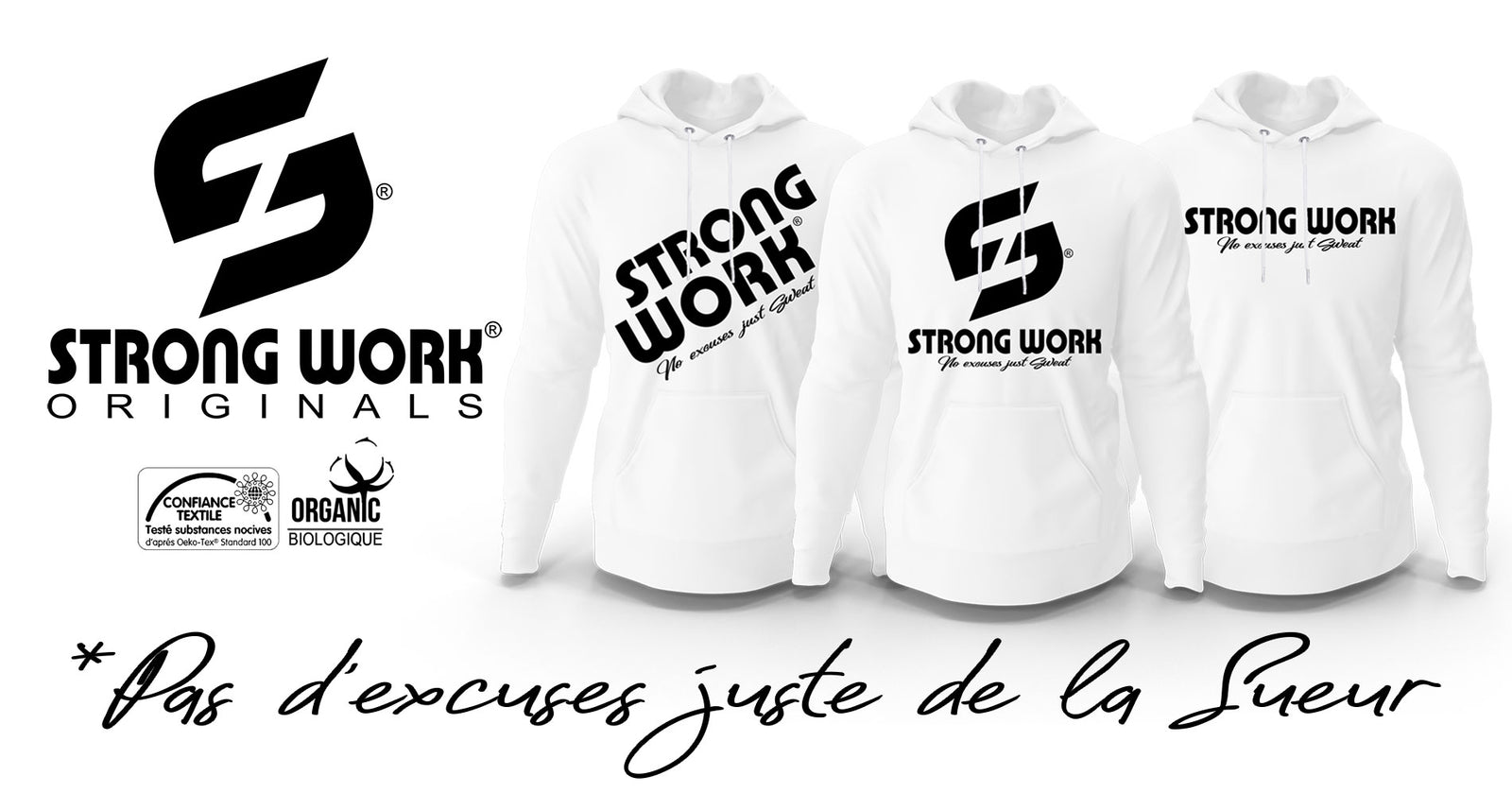 SWEAT-SHIRTS STRONG WORK HOMME ET FEMME