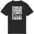T-Shirt coton bio Strong Work "TRAVAILLE DUR EN SILENCE "LOGO BLANC"