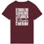 T-Shirt coton bio Strong Work "TRAVAILLE DUR EN SILENCE "LOGO BLANC"
