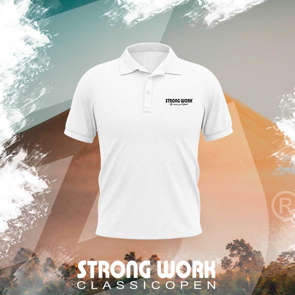 POLO EN COTON BIO STRONG WORK ELITE POUR HOMME - SPORTSWEAR ECO-RESPONSABLE