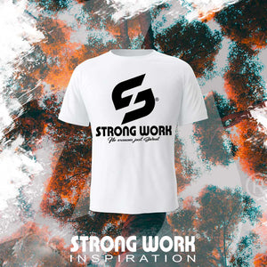 T-SHIRT EN COTON BIO STRONG WORK GRUNGE VENI VIDI VICI POUR FEMME - SPORTSWEAR ECO-RESPONSABLE