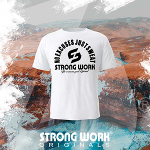 T-SHIRT EN COTON BIO STRONG WORK THE NEW ORIGINALS POUR HOMME - TENUE DE SPORT ECO-RESPONSABLE