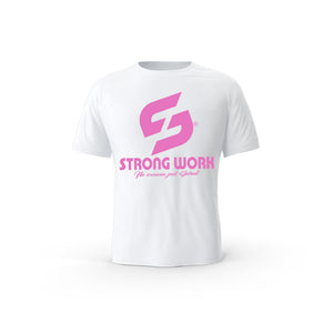 T-Shirt coton bio Strong Work Originals Pink Edition Homme