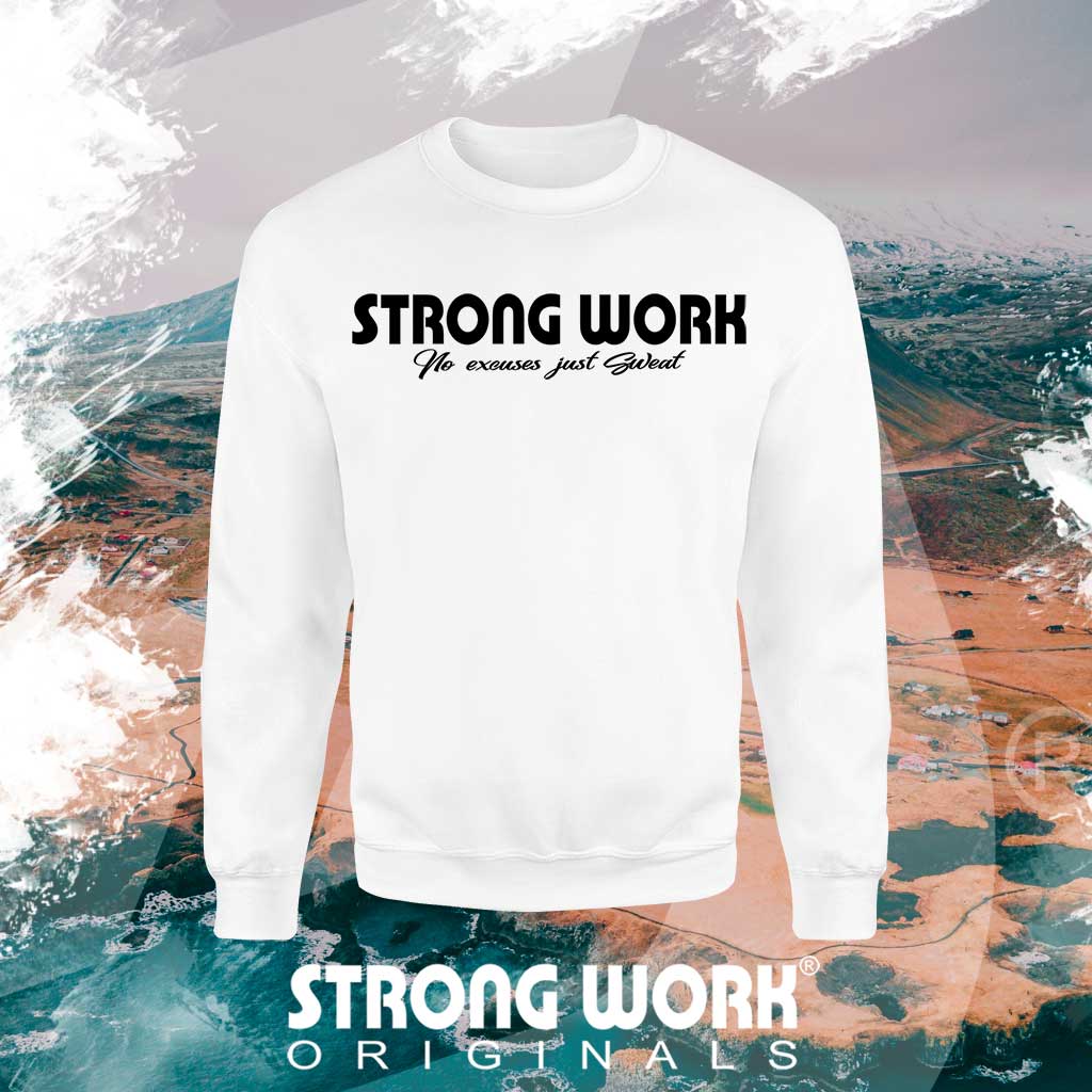 Sweat-Shirt coton bio Strong Work Intensity Homme