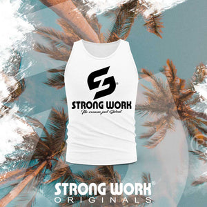 DEBARDEUR EN COTON BIO STRONG WORK ORIGINALS POUR FEMME - TENUE DE SPORT ECO-RESPONSABLE