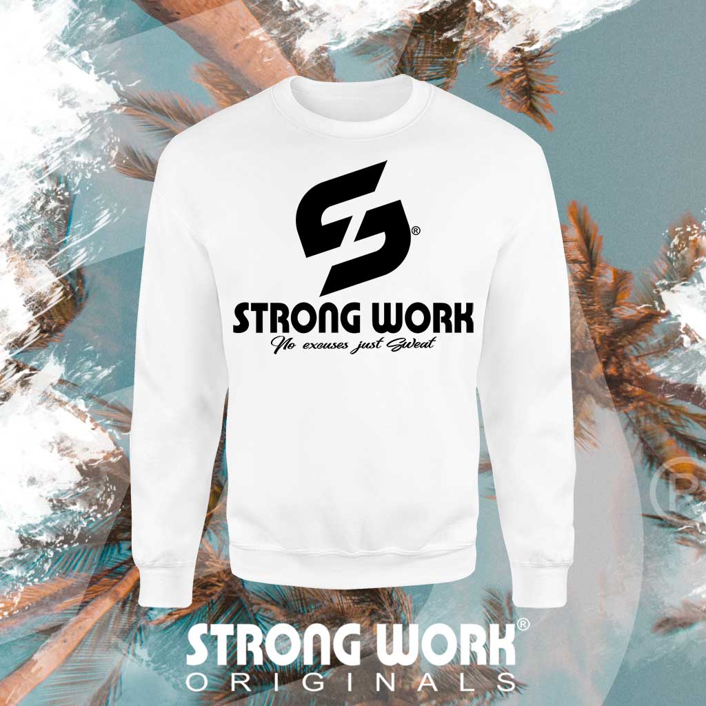 Sweat-Shirt coton bio Strong Work Originals Femme