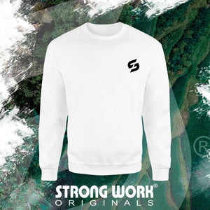 Sweat-Shirt coton bio Strong Work New Classic Femme