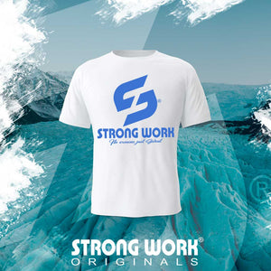 T-SHIRT STRONG WORK ORIGINALS BLUE EDITION POUR HOMME