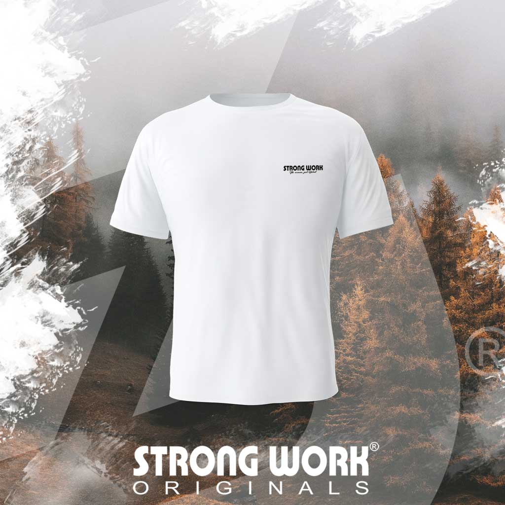 T-SHIRT EN COTON BIO STRONG WORK ELITE POUR FEMME - SPORTSWEAR ECO-RESPONSABLE