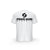 T-SHIRT- COTON-BIO-STRONG-WORK-ATHLETE-BLANC-DOS-FEMME