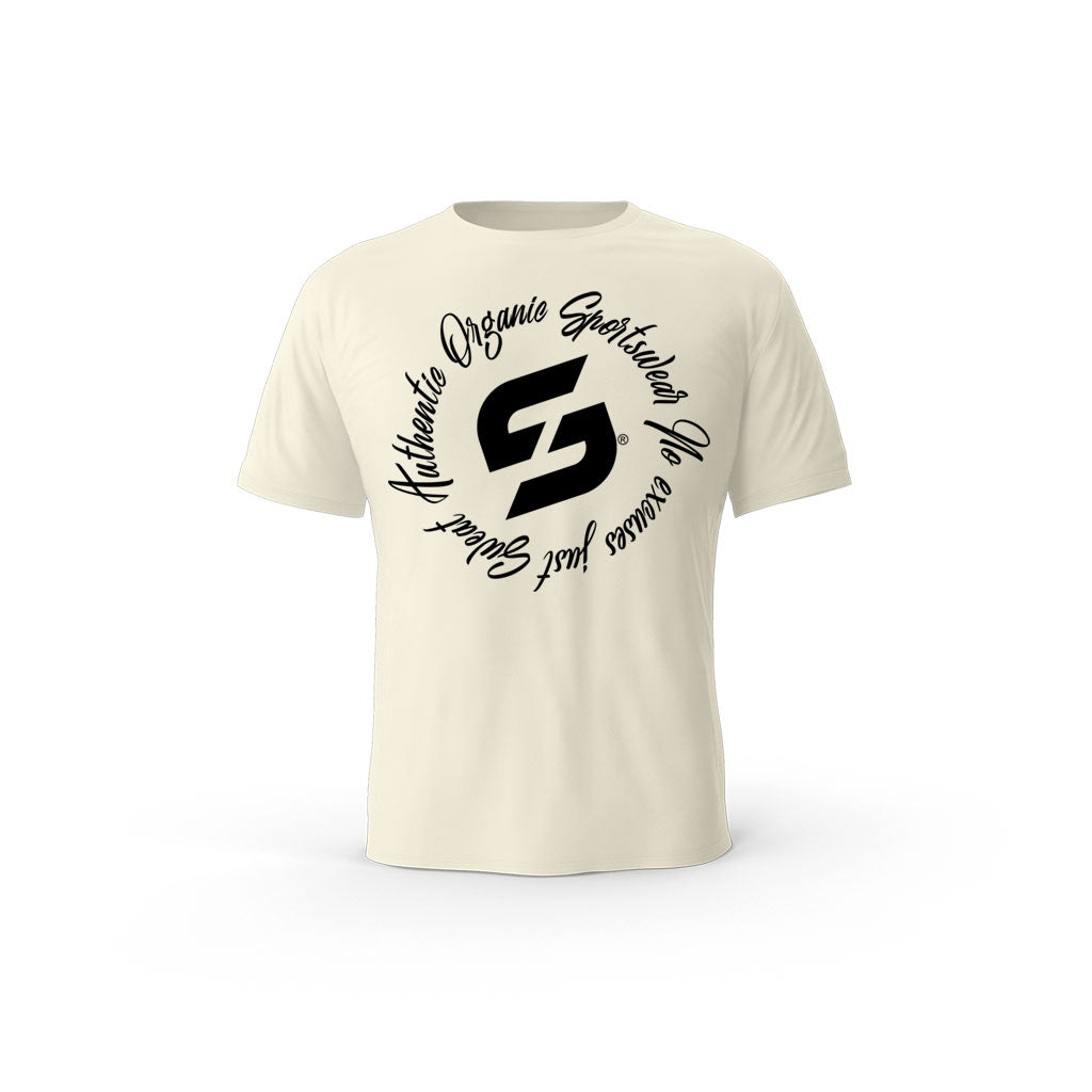 T-SHIRT-COTON-BIO-STRONG-WORK-AUTHENTIC-NATUREL-HOMME