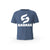 T-SHIRT-COTON-BIO-STRONG-WORK-BADASS-INDIGO-HOMME