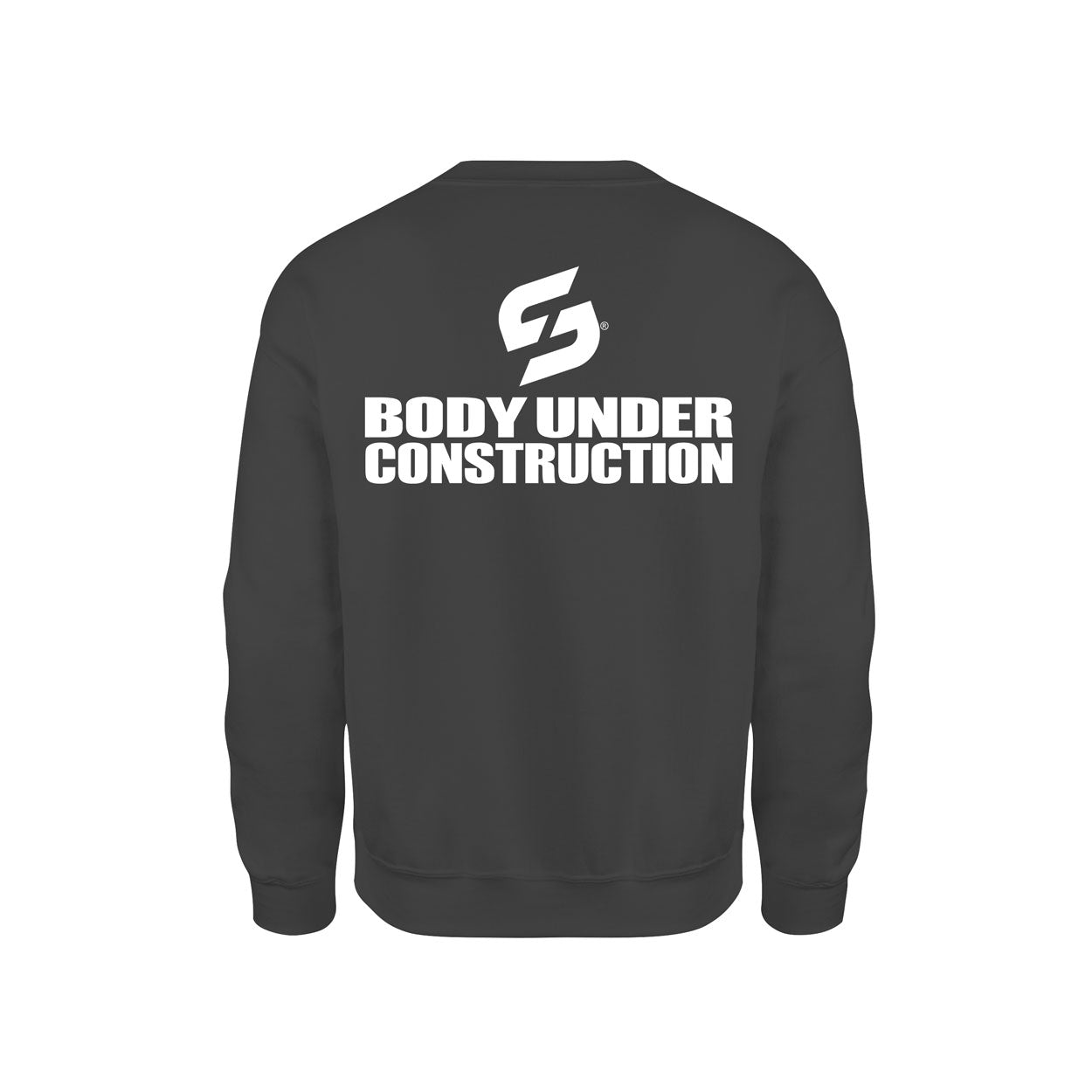 SWEAT-SHIRT-COTON-BIO-STRONG-WORK-BODY-UNDER-CONSTRUCTION-NOIR-DOS-FEMME