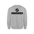 SWEAT-SHIRT-COTON-BIO-STRONG-WORK-CROSSOVER-GRIS-CHINE-DOS-FEMME