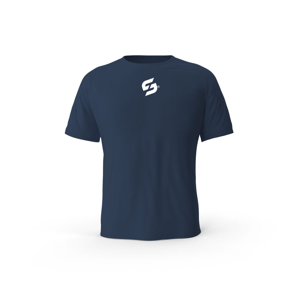 T-shirt illustré à l'encre bleue - France T-shirt illustré à l'encre bleue - France