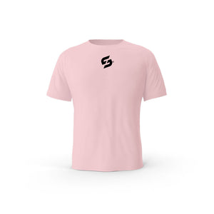 T-SHIRT-COTON-BIO-STRONG-WORK-CRUCIAL-ROSE-HOMME