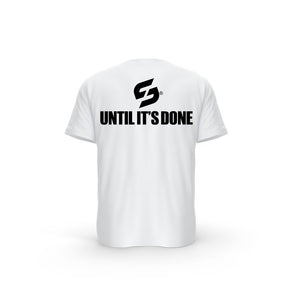 T-SHIRT-COTON-BIO-STRONG-WORK-IT-ALWAYS-SEEMS-IMPOSSIBLE-UNTIL-IT-S-DONE-BLANC-DOS-HOMME