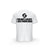 T-SHIRT- COTON-BIO-STRONG-WORK-I-M-NOT-LUCKY-I-JUST-WORK-HARD-BLANC-DOS-HOMME