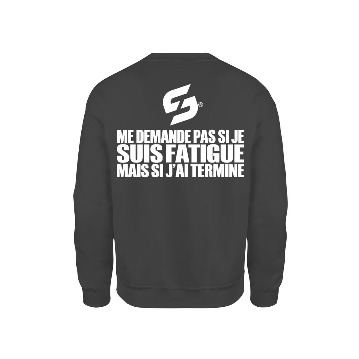 SWEAT-SHIRT-COTON-BIO-STRONG-WORK-ME-DEMANDE-PAS-SI-JE-SUIS-FATIGUE-MAIS-SI-J-AI-TERMINE-NOIR-DOS-FEMME
