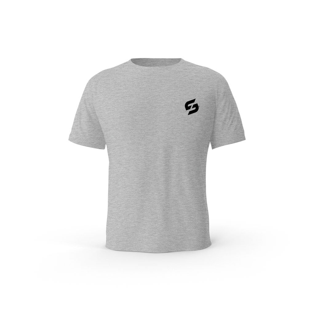 T-SHIRT-COTON-BIO-STRONG-WORK-NEW-CLASSIC-OPEN-GRIS-CHINE-HOMME
