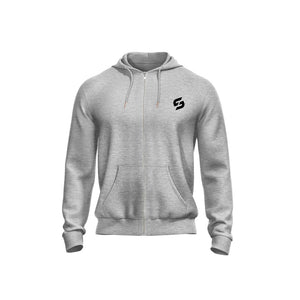 Sweat-Shirt à capuche zippé en coton bio Strong Work New Classic pour homme