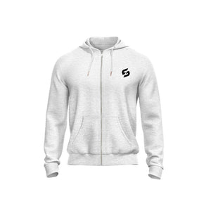 Sweat-Shirt à capuche zippé en coton bio Strong Work New Classic pour homme