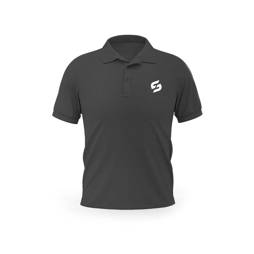 Polo noir Strong Work New Classic pour Femme
