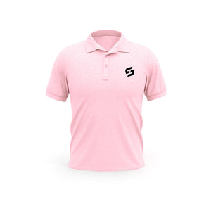 Polo rose Strong Work Classic pour femme