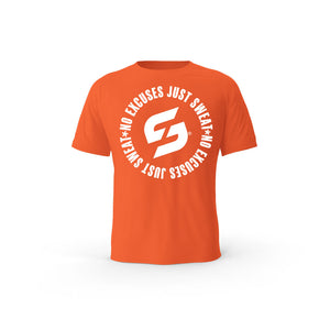 T-SHIRT-COTON-BIO-STRONG-WORK-NO-EXCUSES-JUST-SWEAT-ORANGE-FEMME