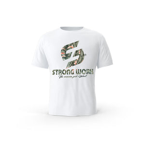 T-SHIRT-COTON-BIO-STRONG-WORK-GREEN-EDITION-BLANC-HOMME
