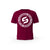T-SHIRT-COTON-BIO-STRONG-WORK-PLAYGROUND-EDITION-BORDEAUX-HOMME