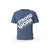 T-SHIRT- COTON-BIO-STRONG-WORK-PRODIGY-INDIGO-HOMME