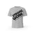 T-SHIRT- COTON-BIO-STRONG-WORK-PRODIGY-GRIS-CHINE-HOMME