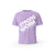 T-SHIRT- COTON-BIO-STRONG-WORK-PRODIGY-LAVANDE-HOMME
