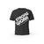 T-SHIRT- COTON-BIO-STRONG-WORK-PRODIGY-NOIR-HOMME