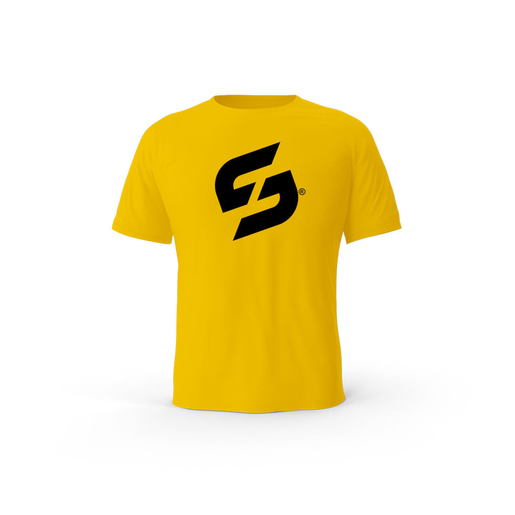 T-SHIRT-COTON-BIO-STRONG-CLASSIC-JAUNE-FEMME