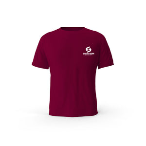 T-SHIRT-COTON-BIO-STRONG-WORK-CLASSIC-BORDEAUX-HOMME