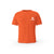 T-SHIRT-COTON-BIO-STRONG-WORK-CLASSIC-ORANGE-FEMME