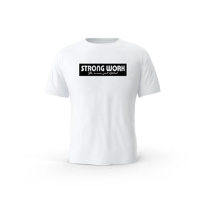 T-SHIRT-COTON-BIO-STRONG-WORK-TENACITY-BLANC-HOMME