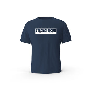 T-SHIRT-COTON-BIO-STRONG-WORK-TENACITY-BLEU-MARINE-HOMME